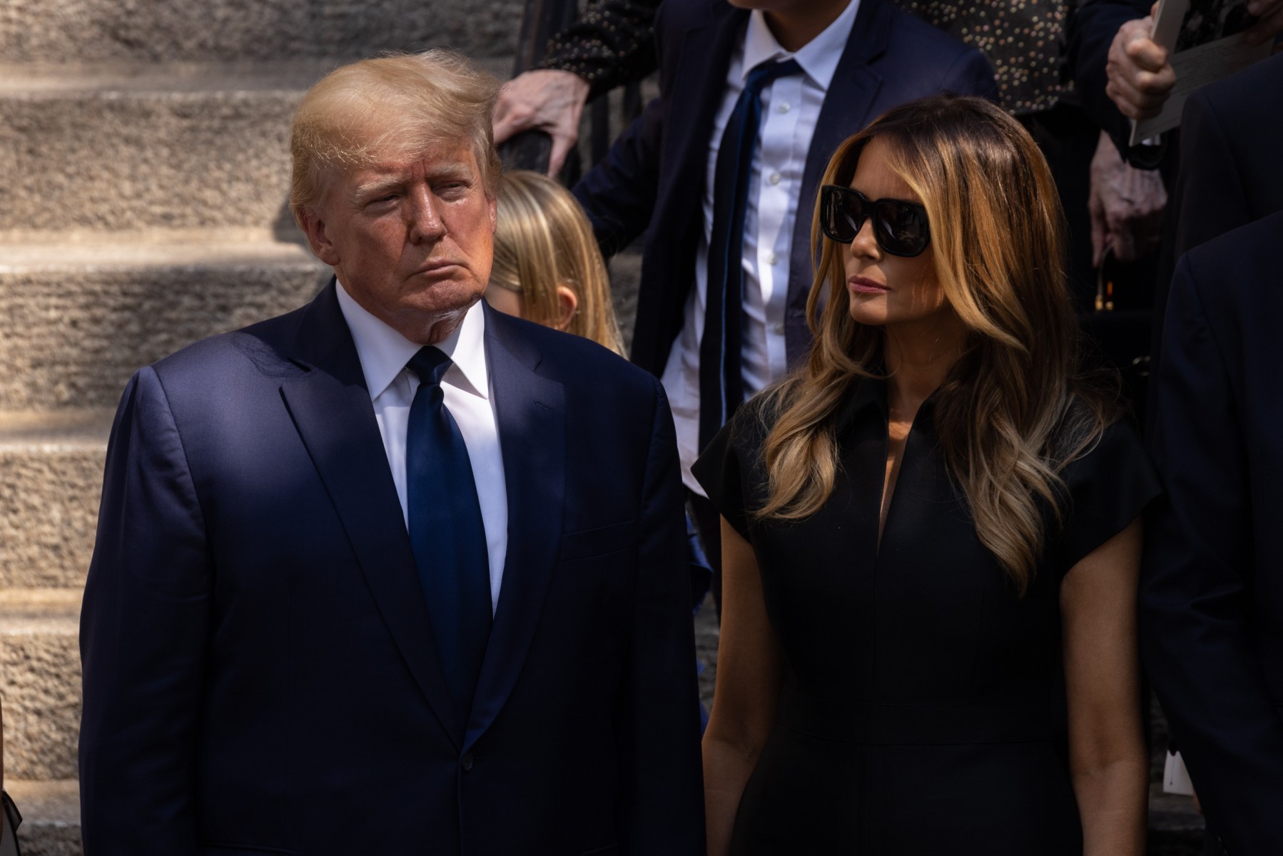 La famille Trump fait ses adieux à Ivana lors de funérailles à New York