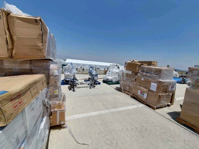 Les EAU envoient trois avions d'aide médicale en Afghanistan