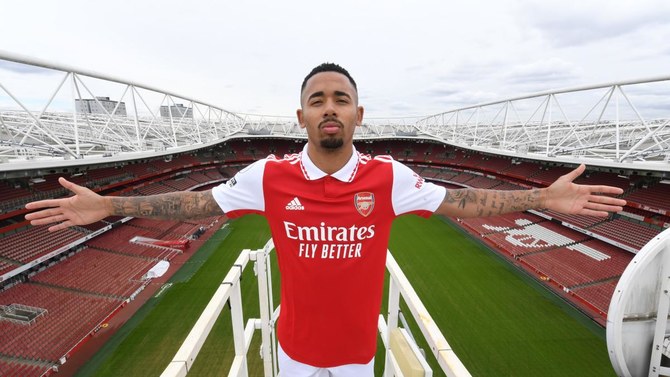 Transfert: Jesus sur les pas de son idole Thierry Henry à Arsenal