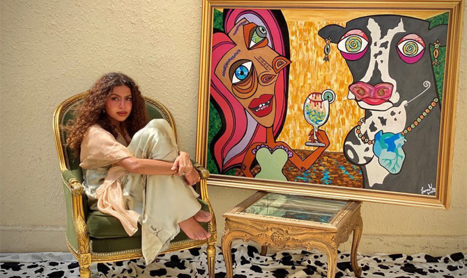 Soutenue par sa famille et par l’intérêt que le gouvernement saoudien accorde aux arts, Jana Moussa reste déterminée à ouvrir son propre musée d’art moderne pour exposer son travail et celui d’autres artistes émergents. (Photo fournie)
