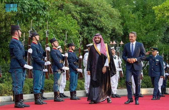 Le prince héritier saoudien remercie les responsables grecs pour leur «accueil chaleureux», au terme de sa visite officielle