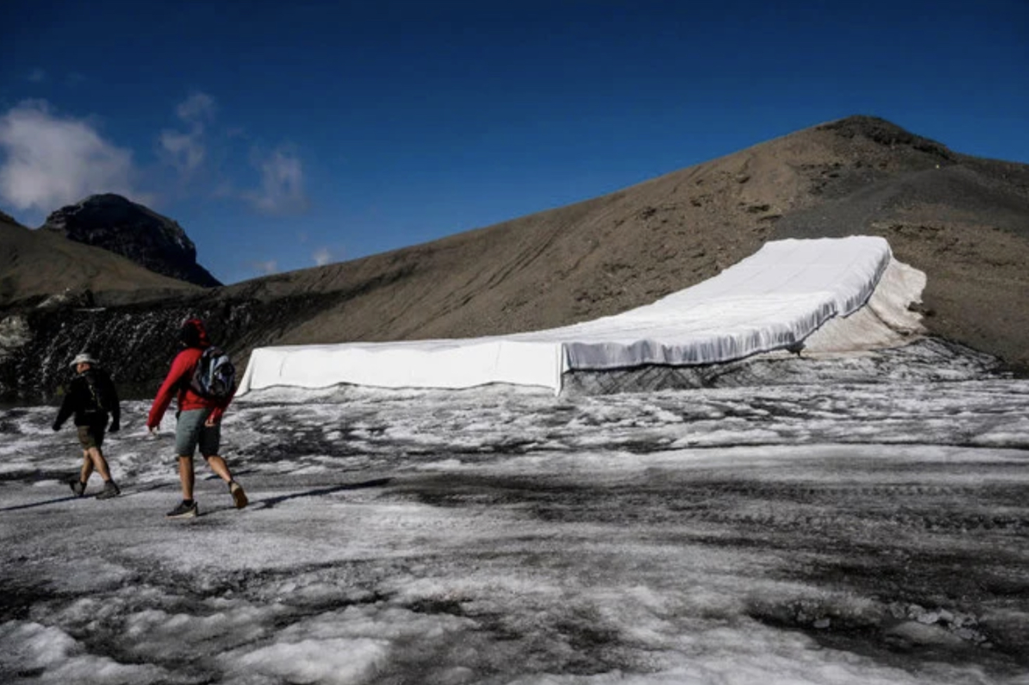 Des itinéraires mythiques des Alpes font les frais de la canicule