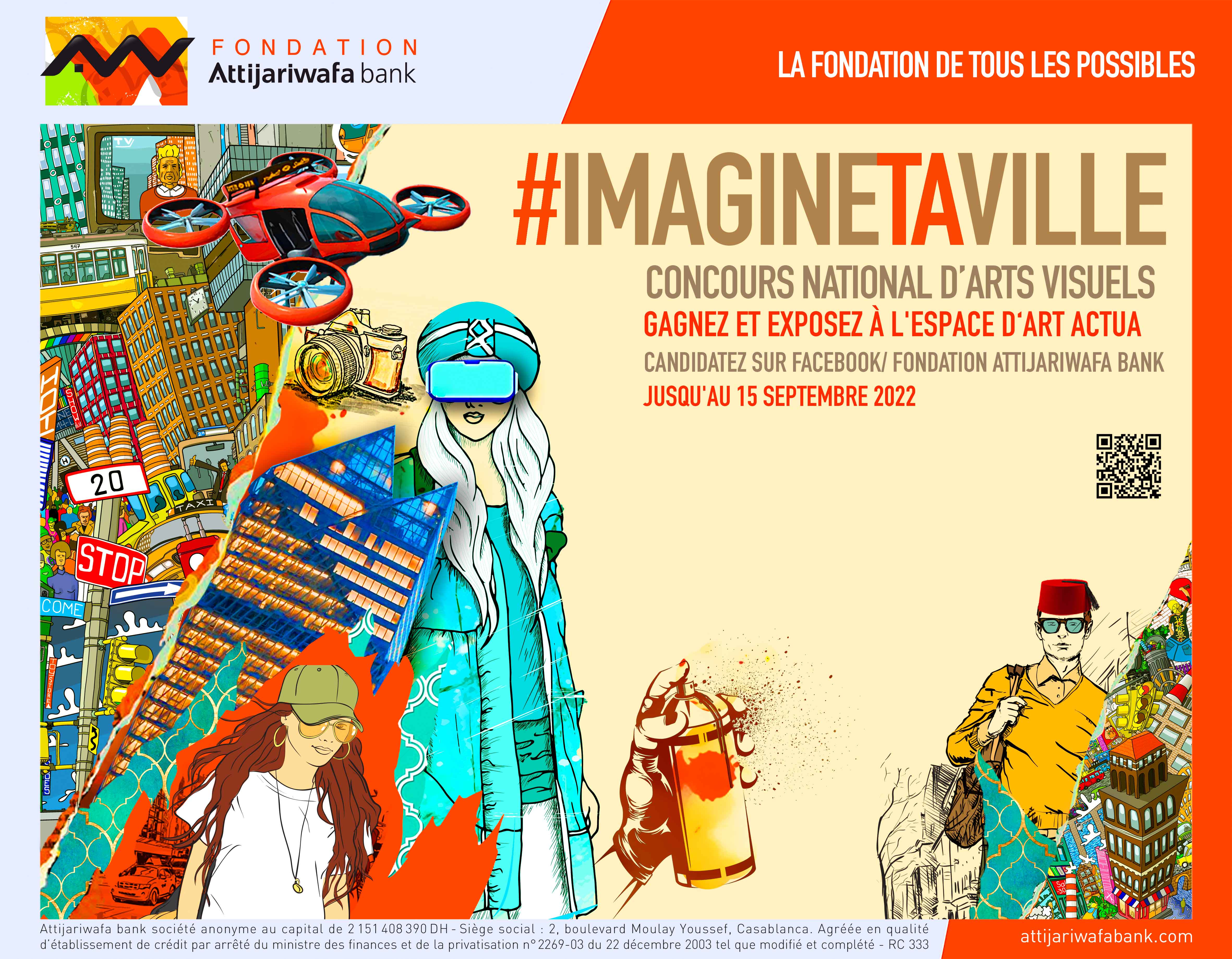 La Fondation Attijariwafa bank lance le concours #ImagineTaVille