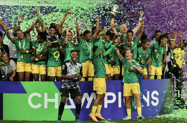L'Afrique du Sud remporte la 1ère CAN féminine de son histoire