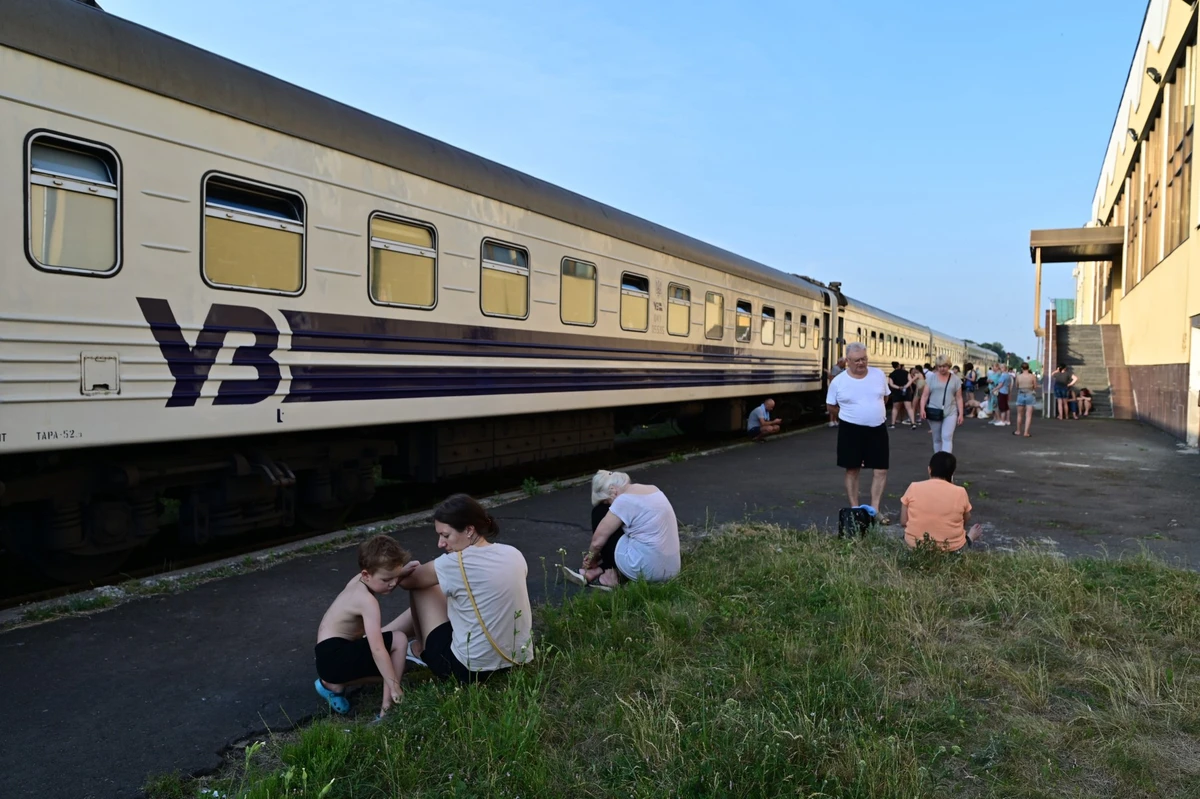 Retour à Kiev par le train de nuit