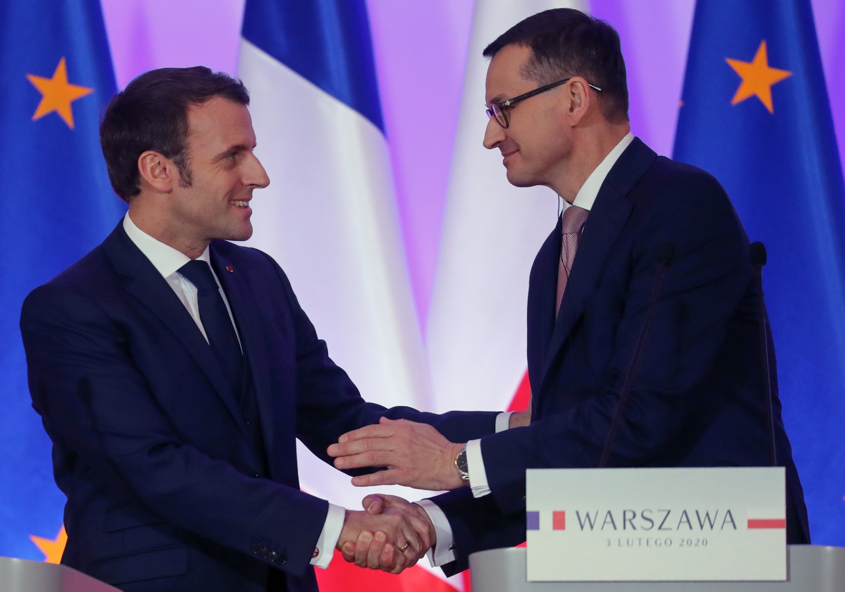 Macron reçoit lundi le Premier ministre polonais pour parler de l'Ukraine