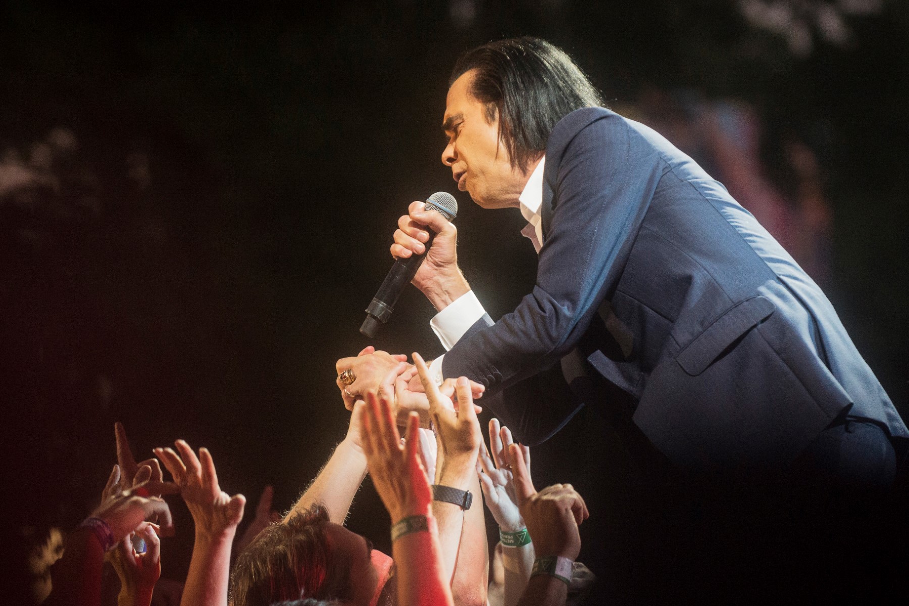 Rock en Seine: Nick Cave, de la douleur à la ferveur