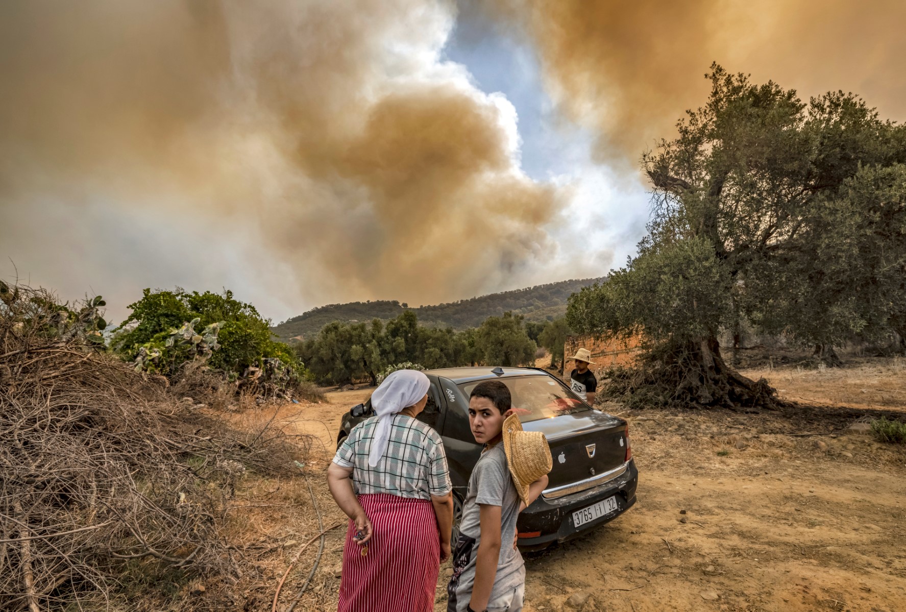 Maroc: trois pompiers meurent dans un feu de forêt présumé criminel