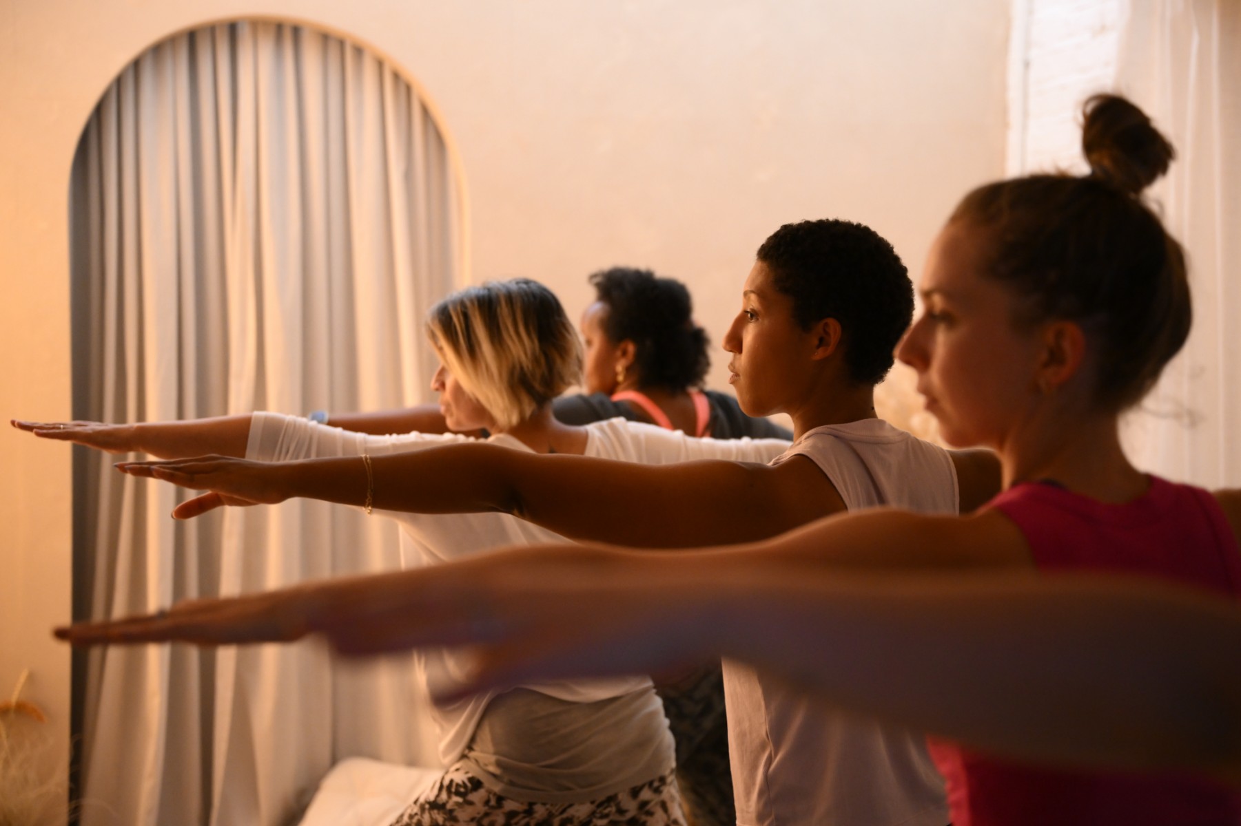 Stacie Graham et les «guerrières» d'un yoga plus ouvert