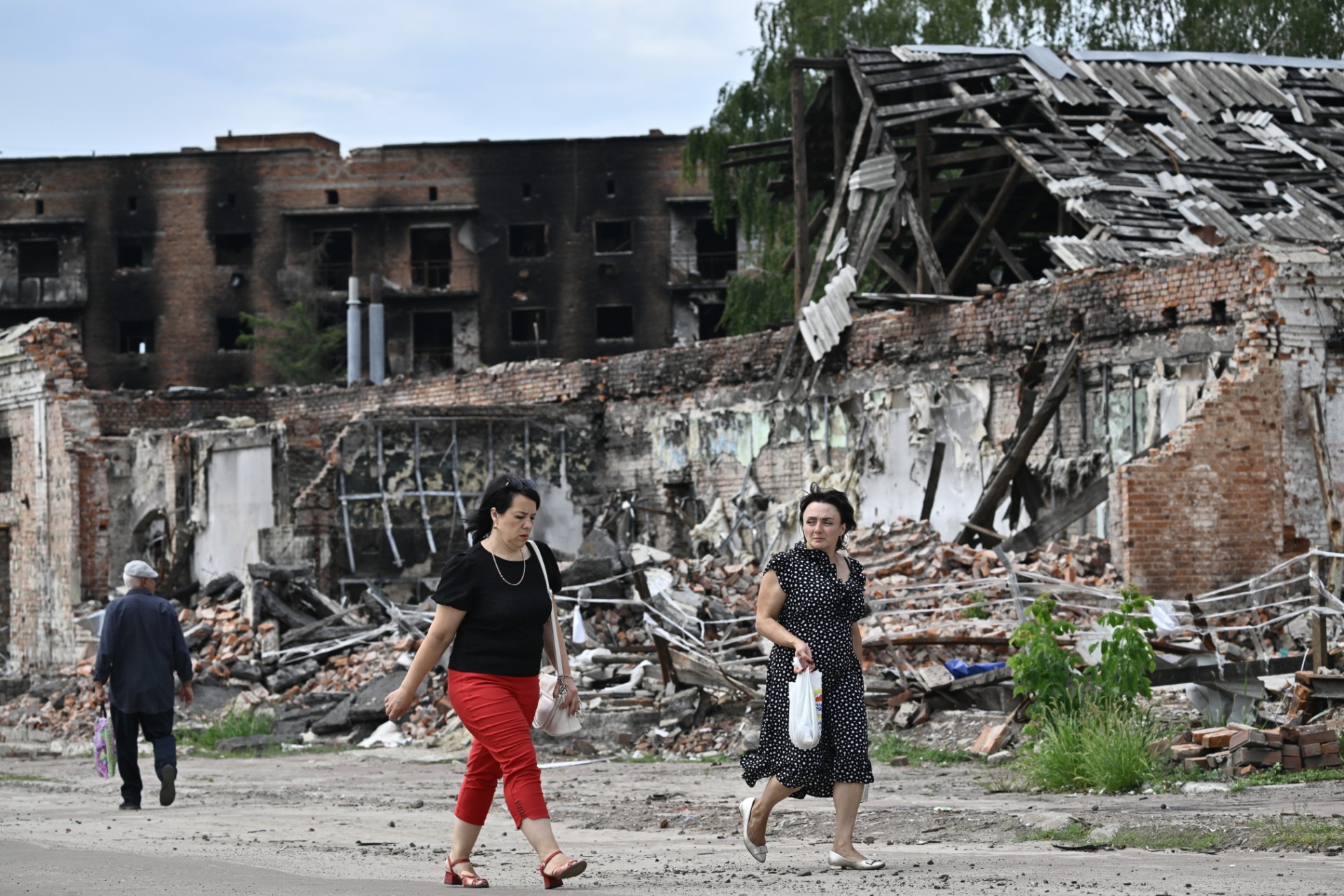 Ukraine: fragments de vie en zones occupées