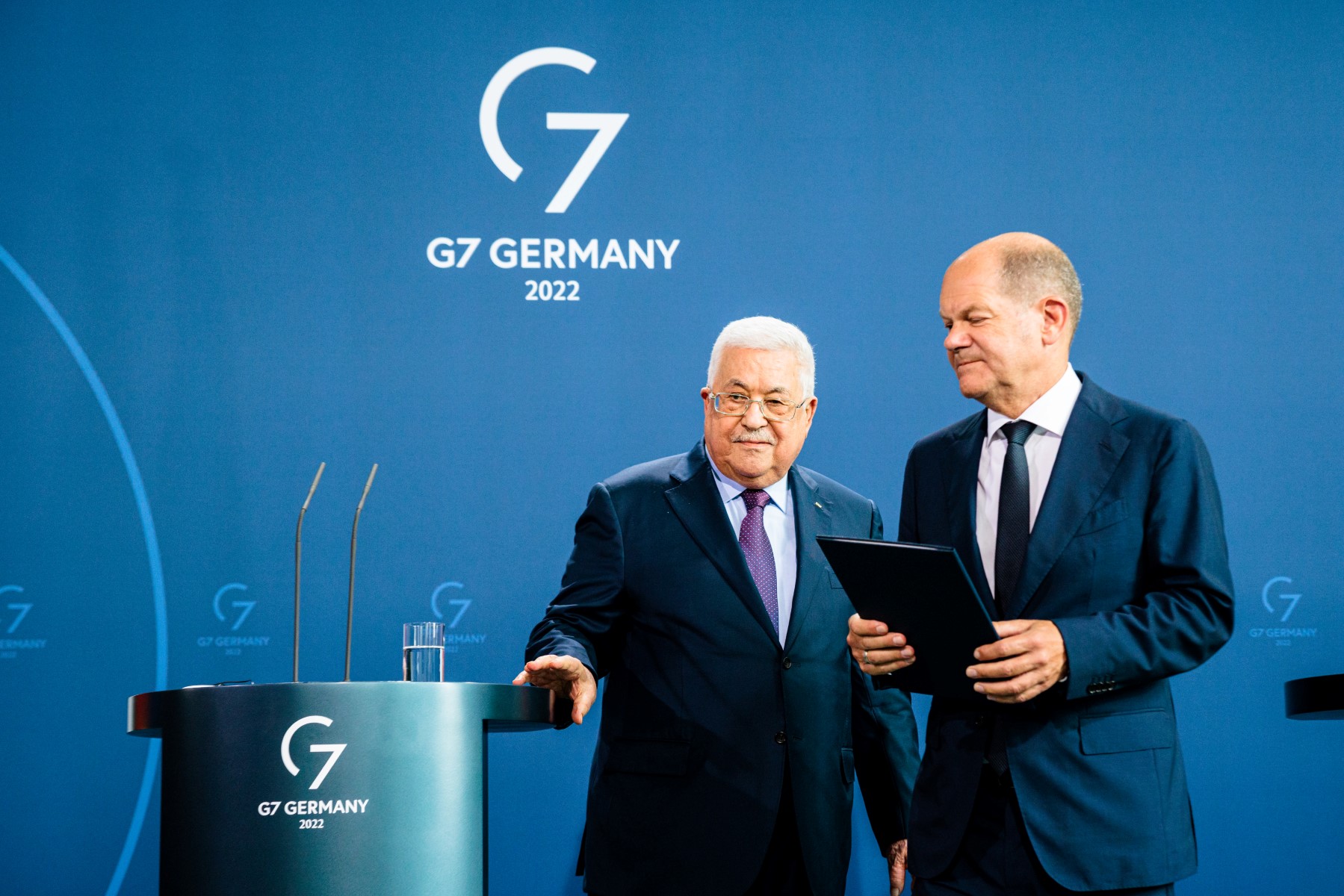 Israël et l'Allemagne condamnent les propos de Mahmoud Abbas sur la Shoah