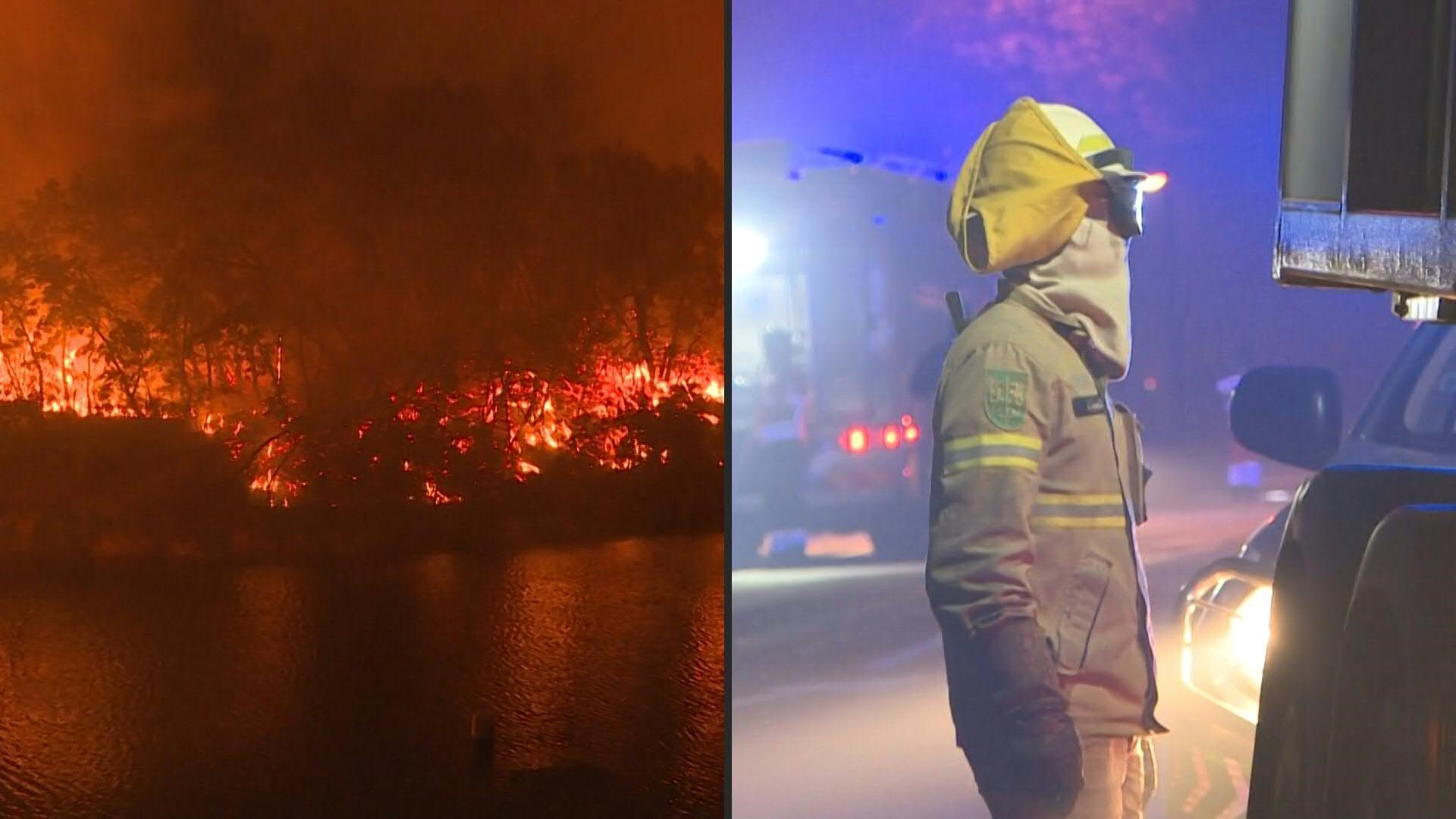 Le Portugal peine à venir à bout du feu dans un parc naturel