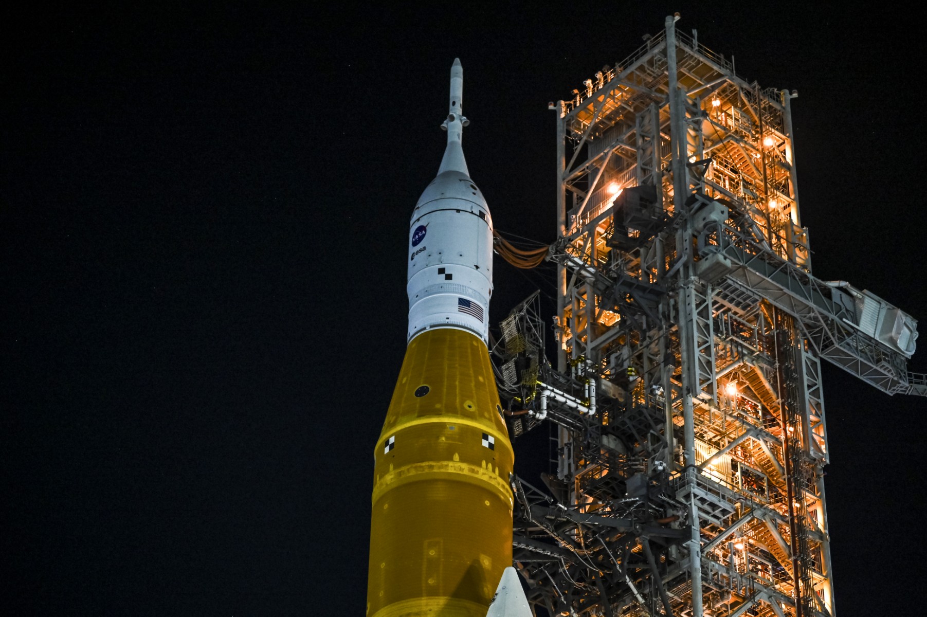 La nouvelle fusée de la Nasa en place pour son décollage vers la Lune dans 12 jours