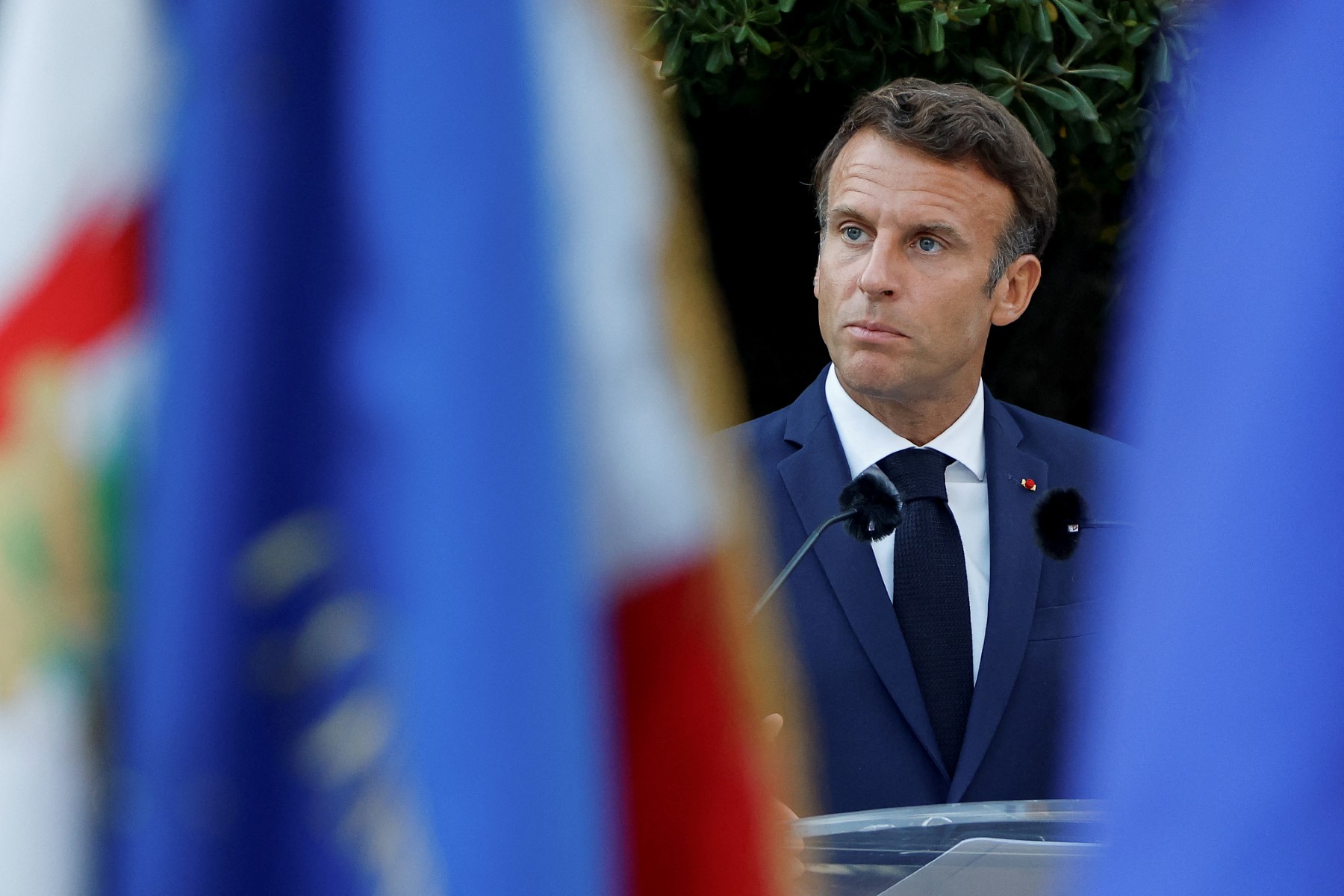 Ukraine: Macron appelle à n'avoir «aucune faiblesse, aucun esprit de compromission» face à la Russie