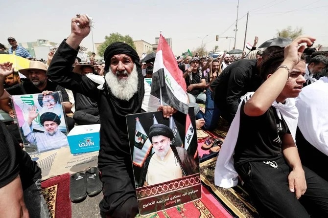 A Bagdad, un nouveau sit-in durcit le bras de fer entre Sadr et ses rivaux