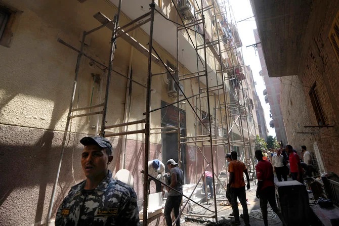 L'église Abou Sefein ravagée par le feu va faire l’objet de réparations