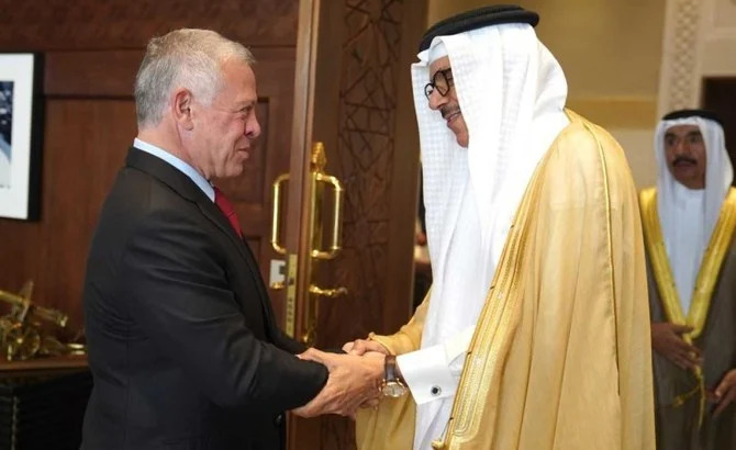 Le roi de Jordanie rencontre des responsables bahreïnis pour discuter des relations bilatérales