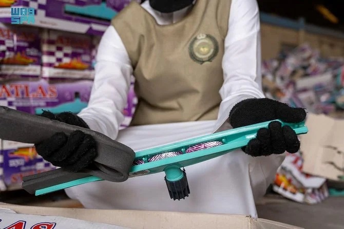 Arabie saoudite : saisie de plus de 2 millions de pilules d’amphétamine dissimulées dans des serpillères