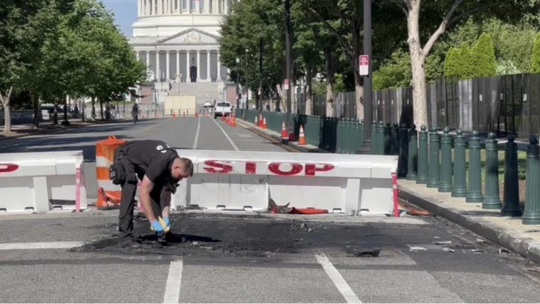 Un homme se tue après avoir foncé dans une barricade près du Capitole américain