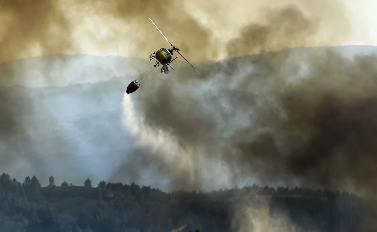 Espagne: un incendie brûle des milliers d'héctares en Aragon