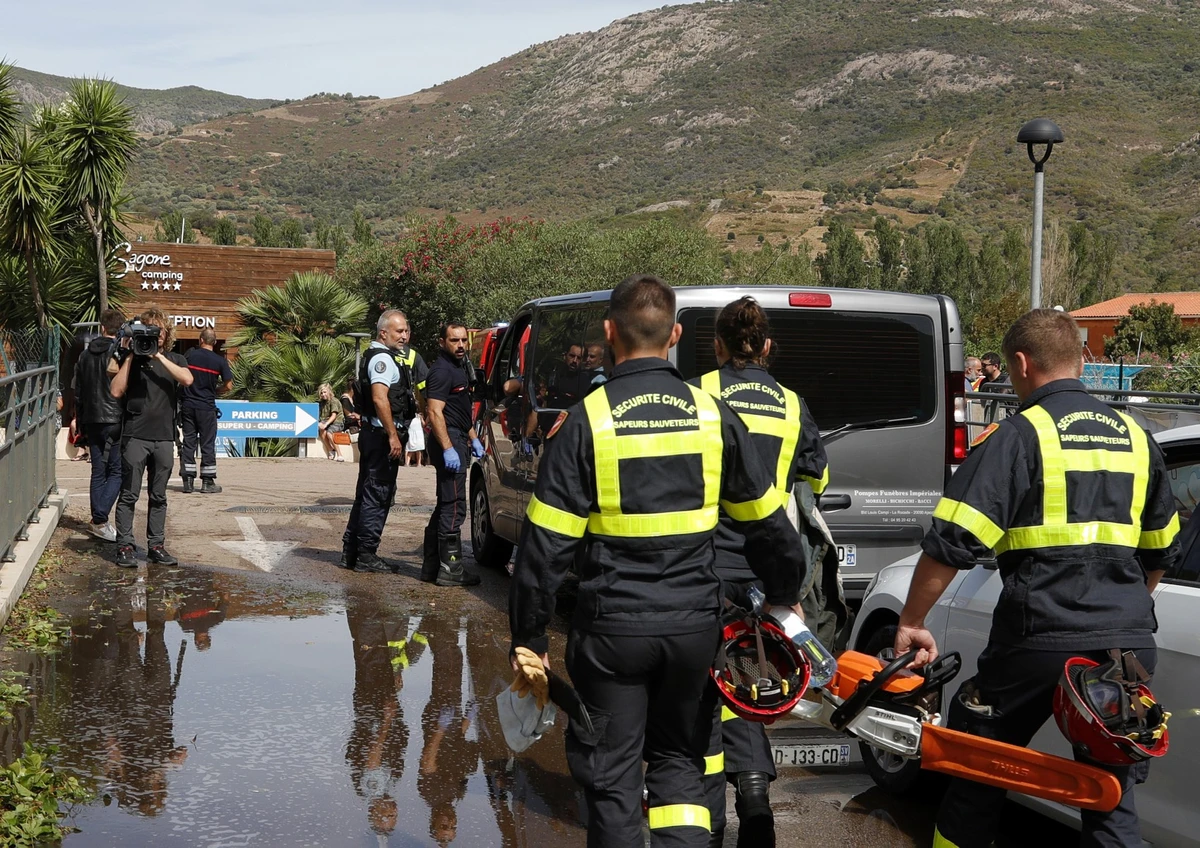 France : cinq morts après des orages en Corse