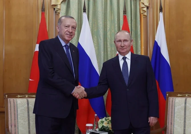 Erdogan espère que les entretiens avec Poutine permettront de tourner une «nouvelle page» dans les relations entre les deux pays