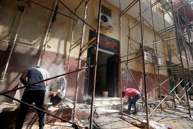 L'incendie d'une église en Égypte était accidentel, d’après l’enquête