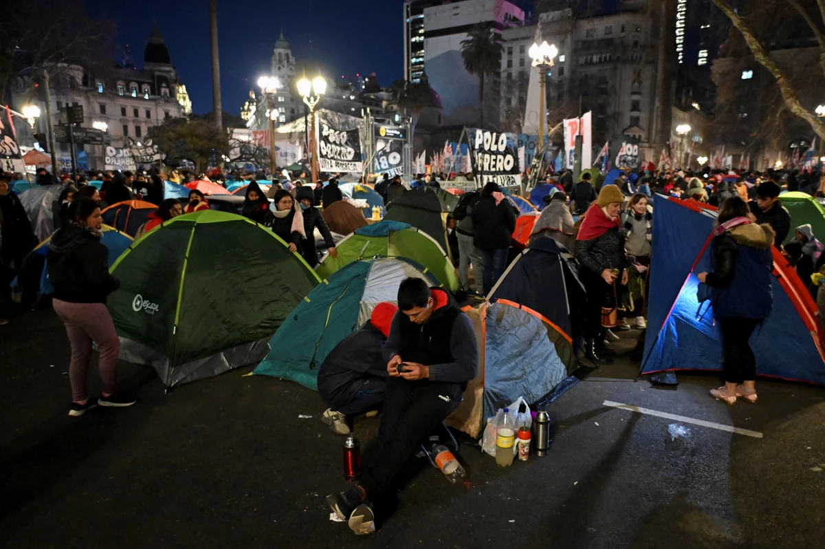 Argentine: Des milliers de personnes manifestent à Buenos Aires pour le pouvoir d'achat