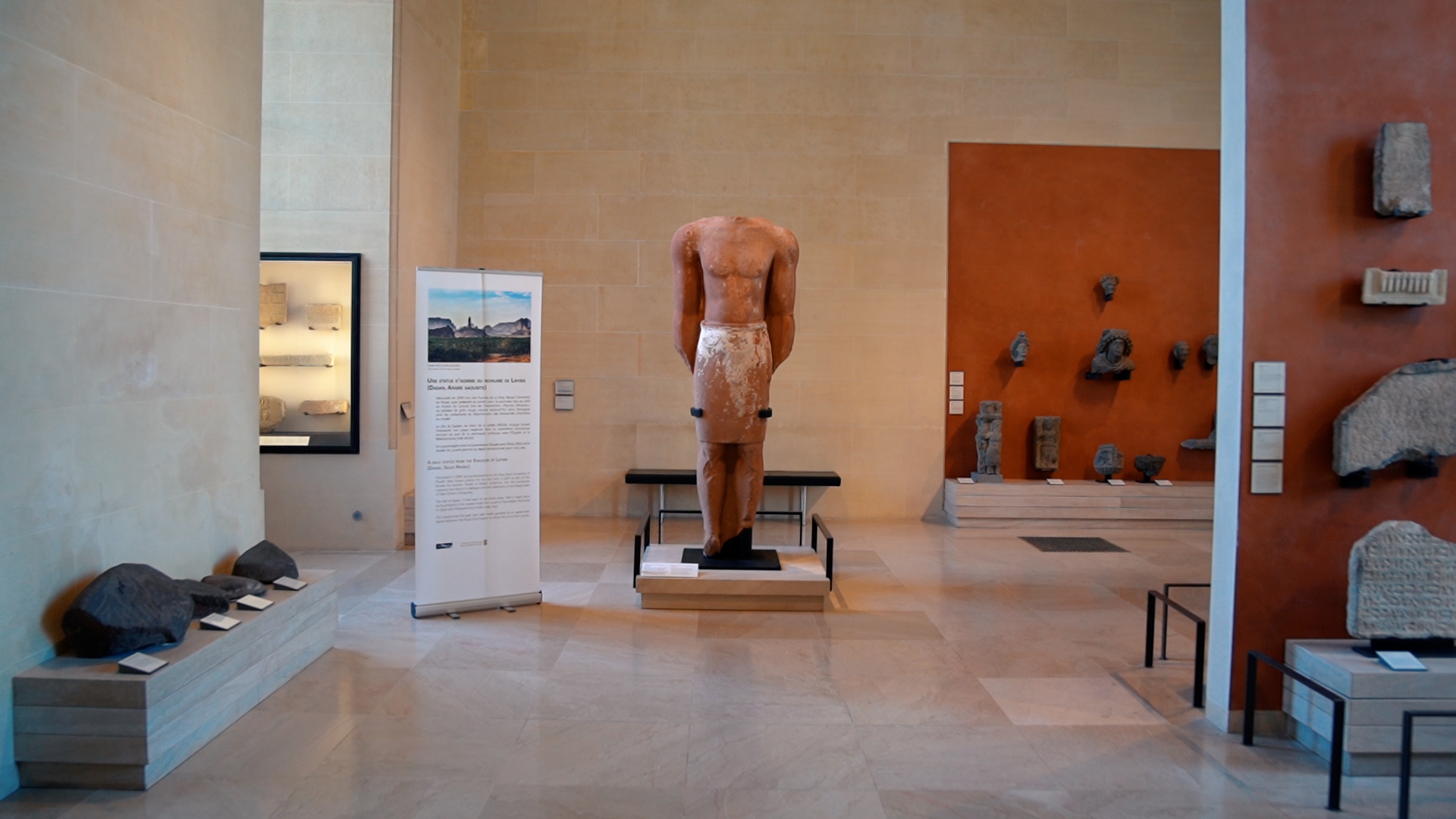 Une «statue monumentale» lihyanite d’AlUla en Arabie saoudite prêtée pour cinq ans au musée du Louvre