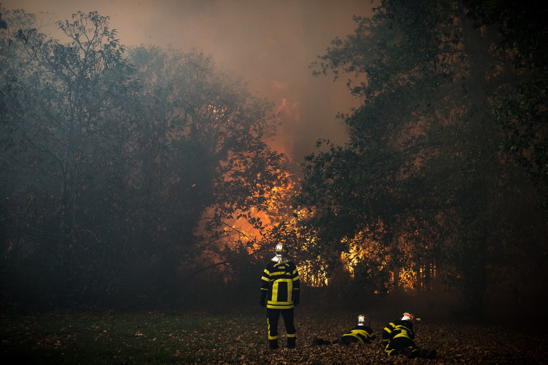 Incendie à Saumos en Gironde: nouvelles évacuations et plus de 3 600 hectares brûlés