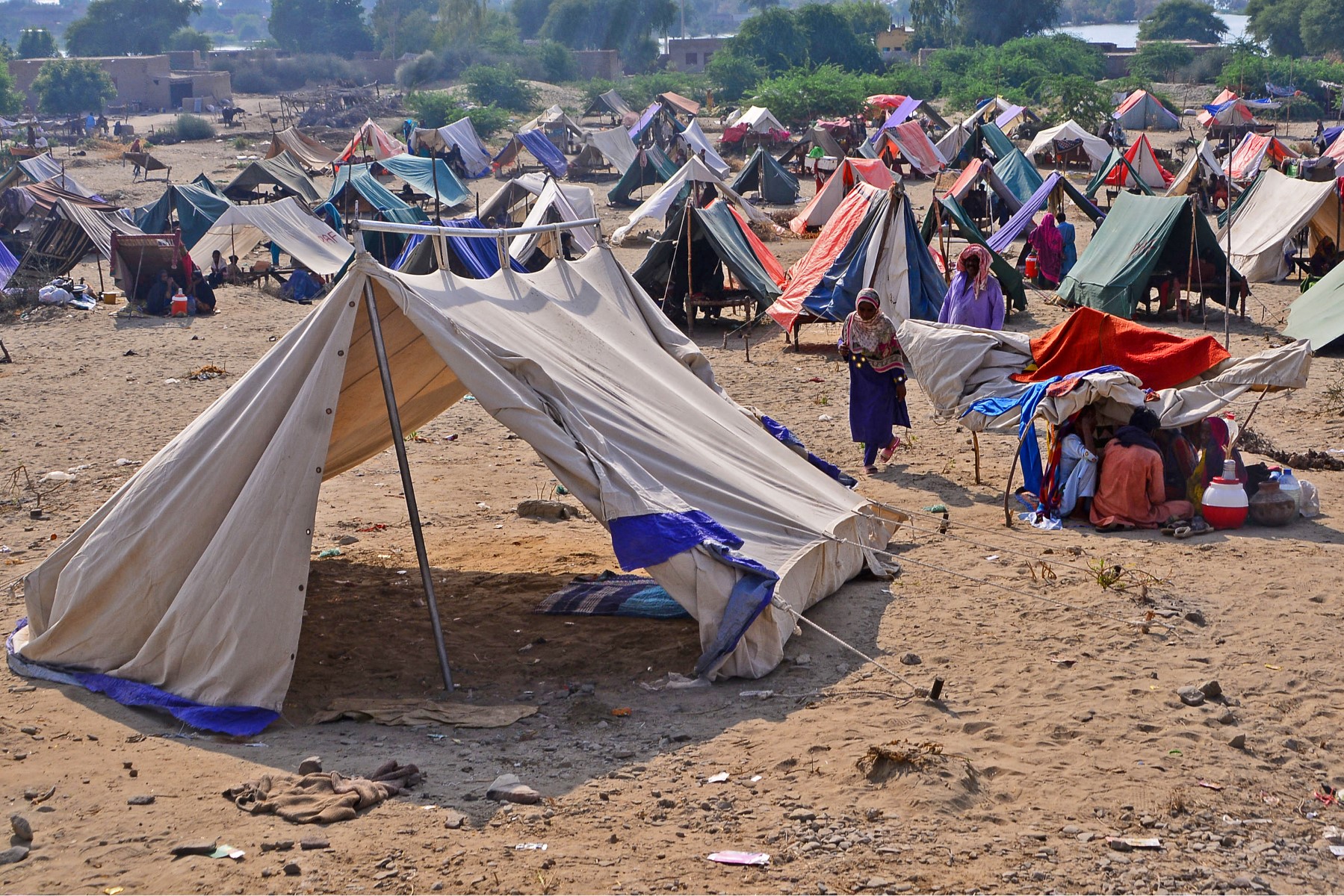 Inondations au Pakistan: les pluies extrêmes «probablement» accrues par le réchauffement climatique