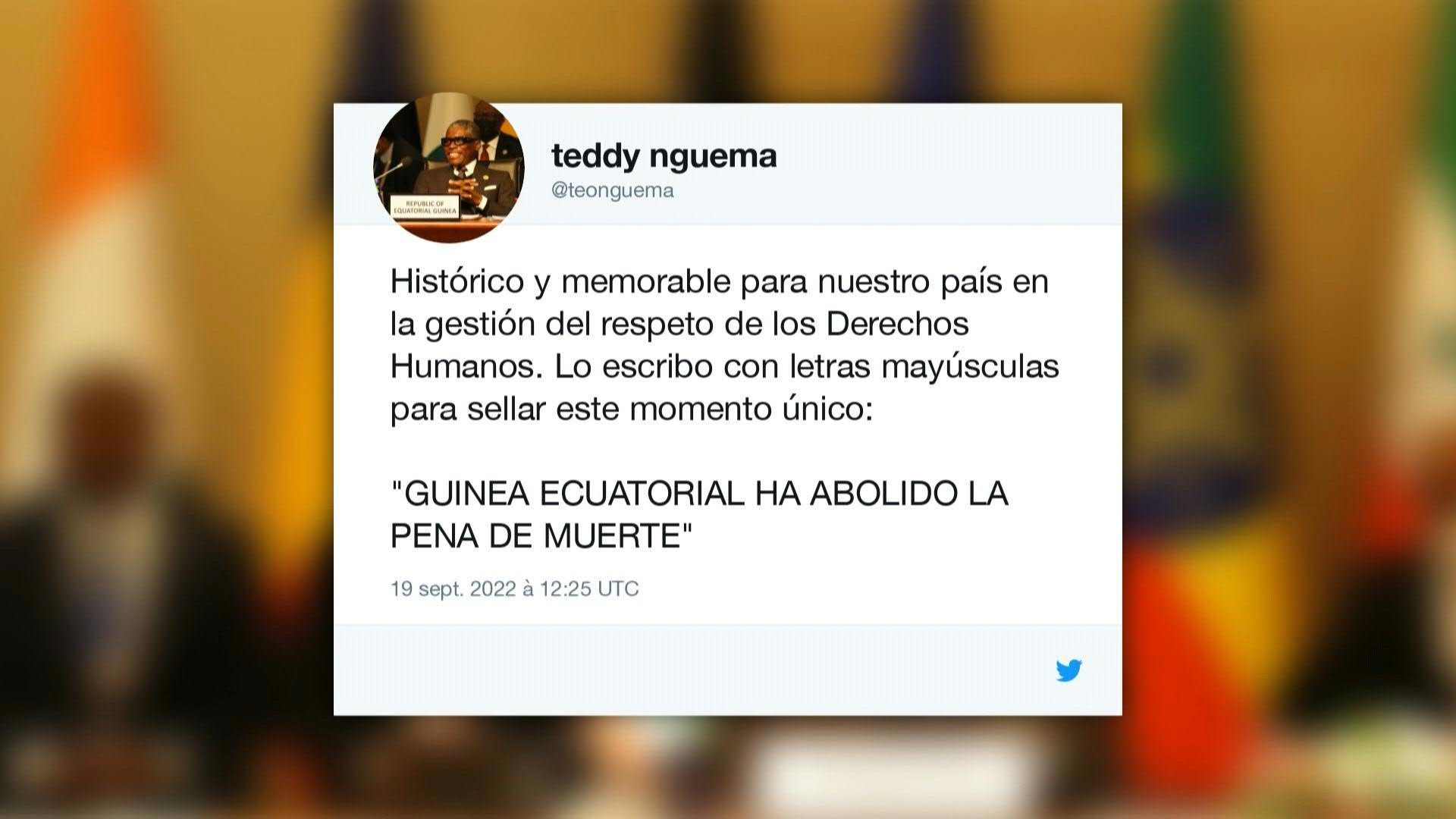 La Guinée équatoriale abolit la peine de mort