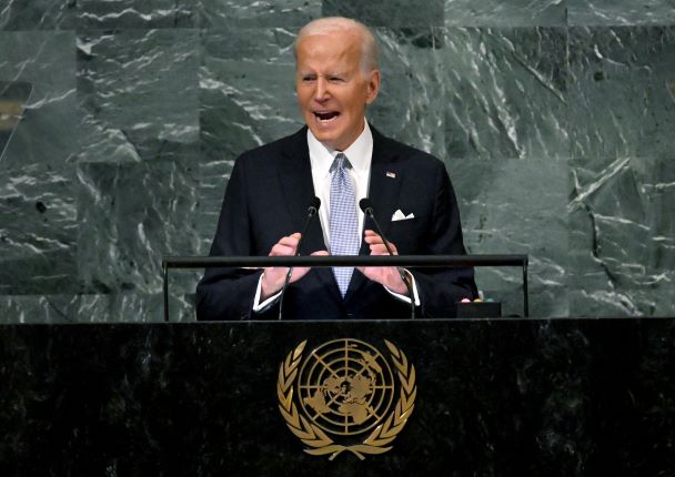 A l'ONU, Joe Biden cloue la Russie au pilori