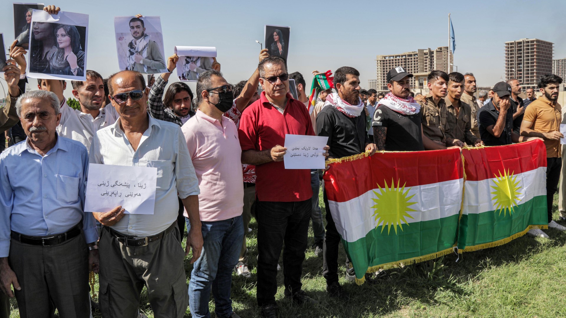 Kurdistan d'Irak: manifestation de soutien aux femmes d'Iran