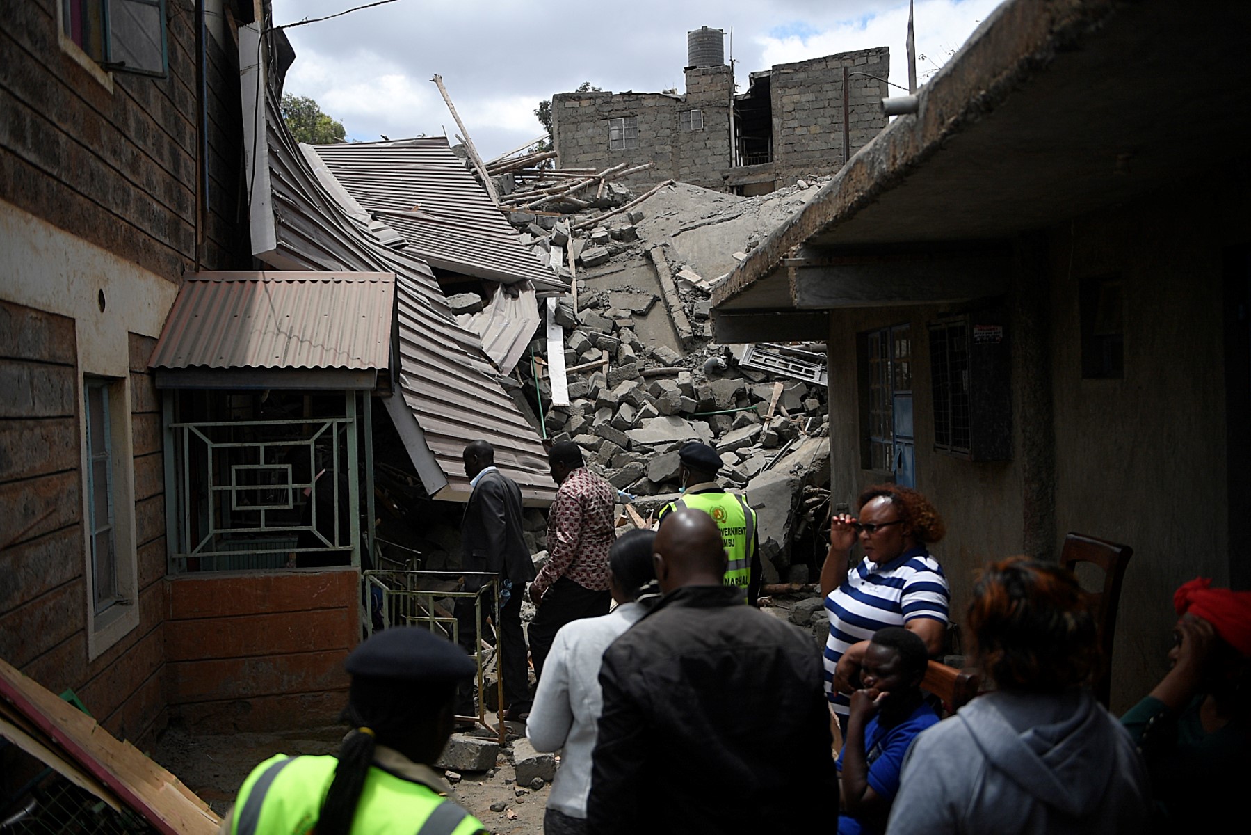 Kenya: un immeuble en construction s'effondre, au moins 5 morts