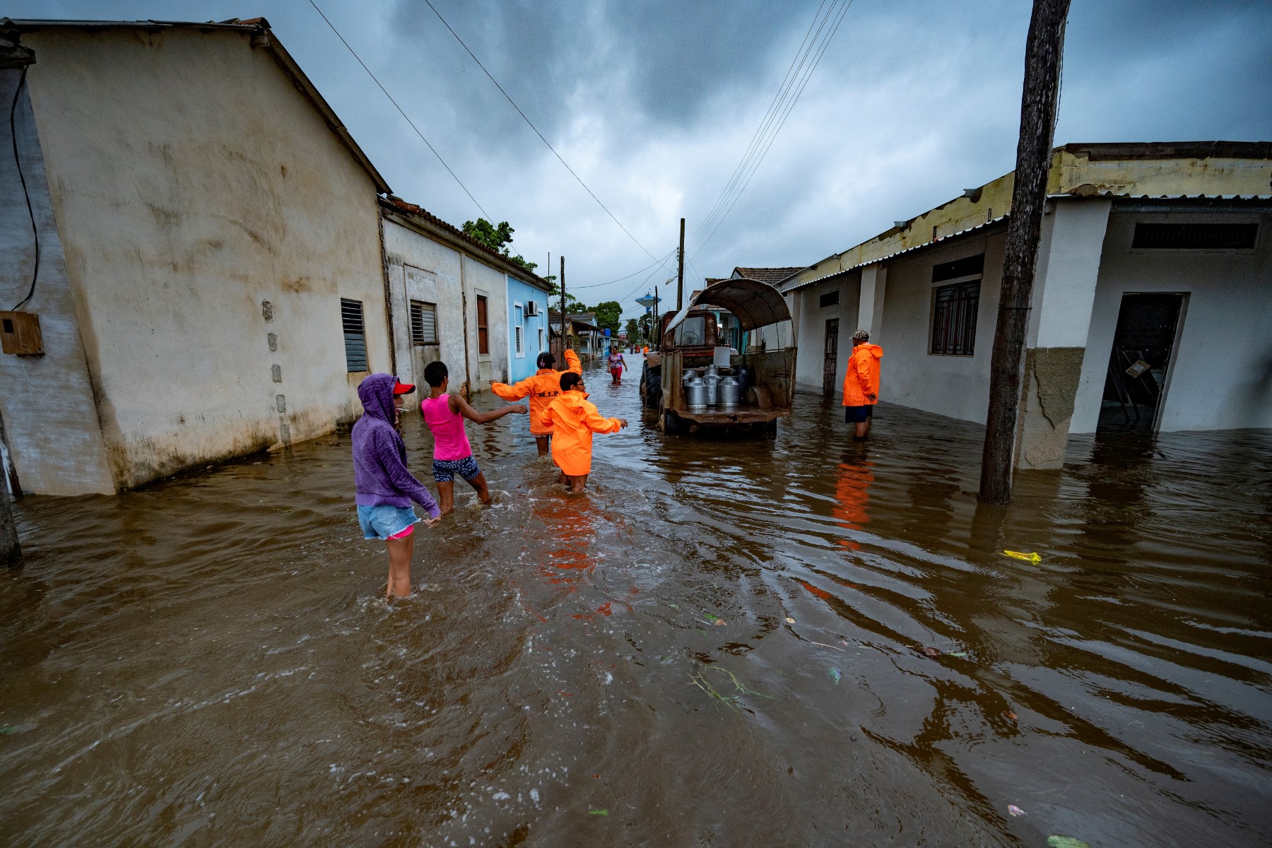 Cuba plongé dans le noir après le passage de l'ouragan Ian