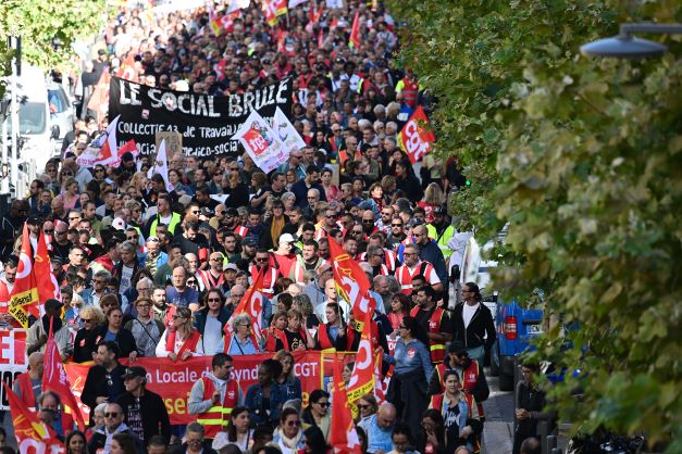 Des cortèges fournis dans toute la France pour les salaires et les retraites