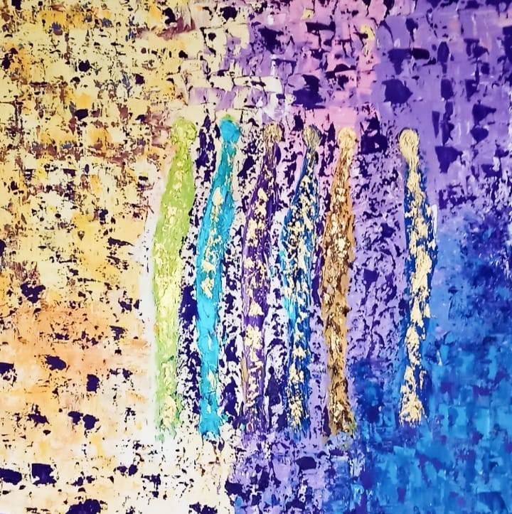 Myriam Mohli Aoues expose à la galerie Ezzou’Art à Alger : «Abstraction du bleu en folie»