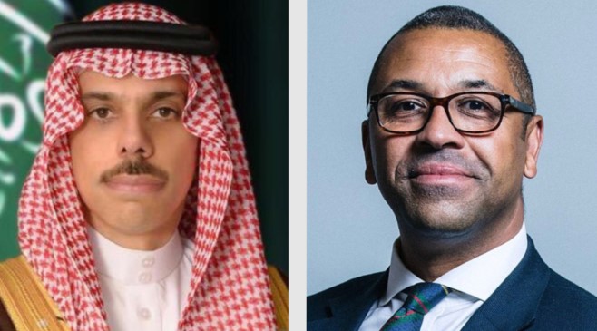 Le ministre saoudien des Affaires étrangères reçoit un appel téléphonique de son homologue britannique