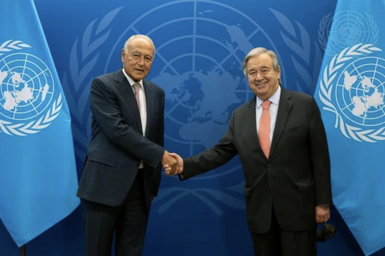 Les dirigeants de l’ONU et de la Ligue arabe discutent de la cause palestinienne à New York