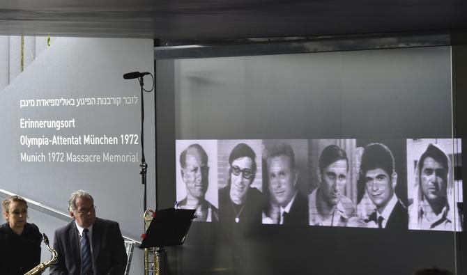 Des portraits de certains des athlètes israéliens assassinés (Photo, AFP).