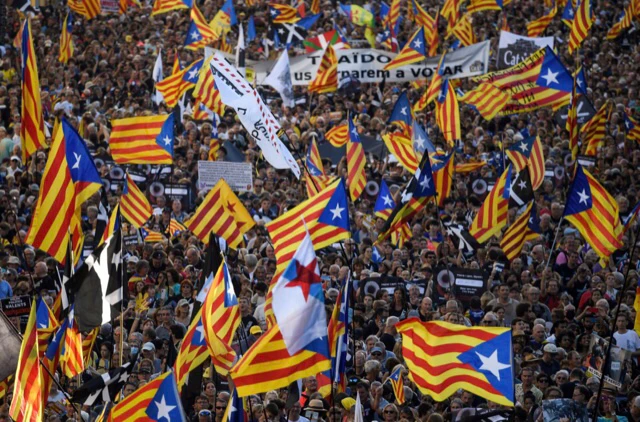 Catalogne: Le mouvement indépendantiste étale ses divisions à son rassemblement annuel