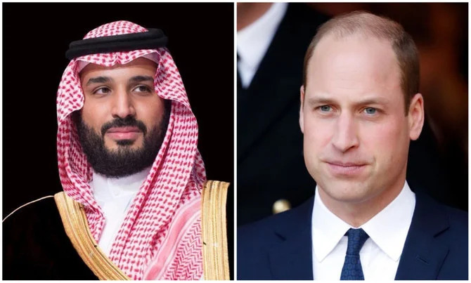 Le prince héritier saoudien félicite William à l'occasion de son accession au titre de prince de Galles