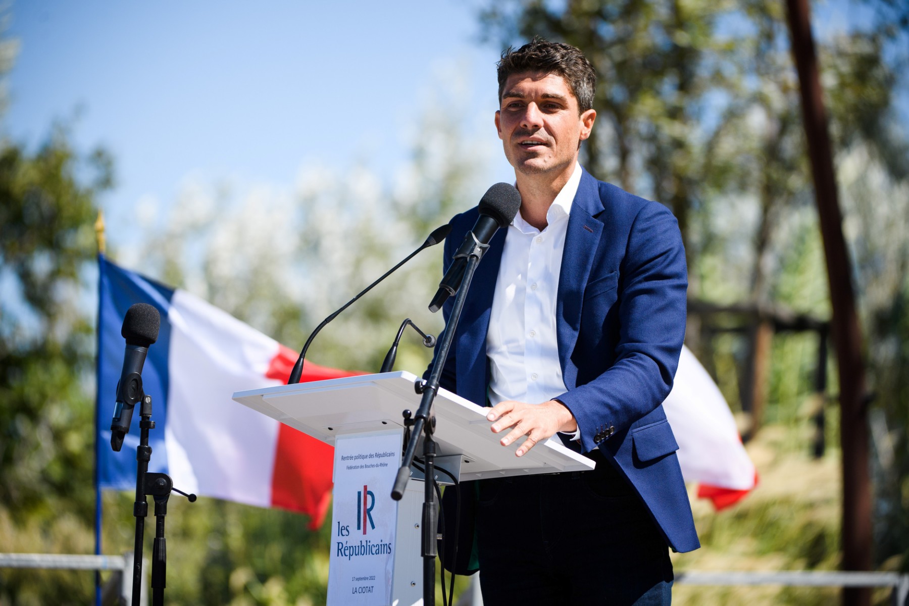Présidence LR: Pradié estime être «le seul à pouvoir tourner la page Sarkozy»