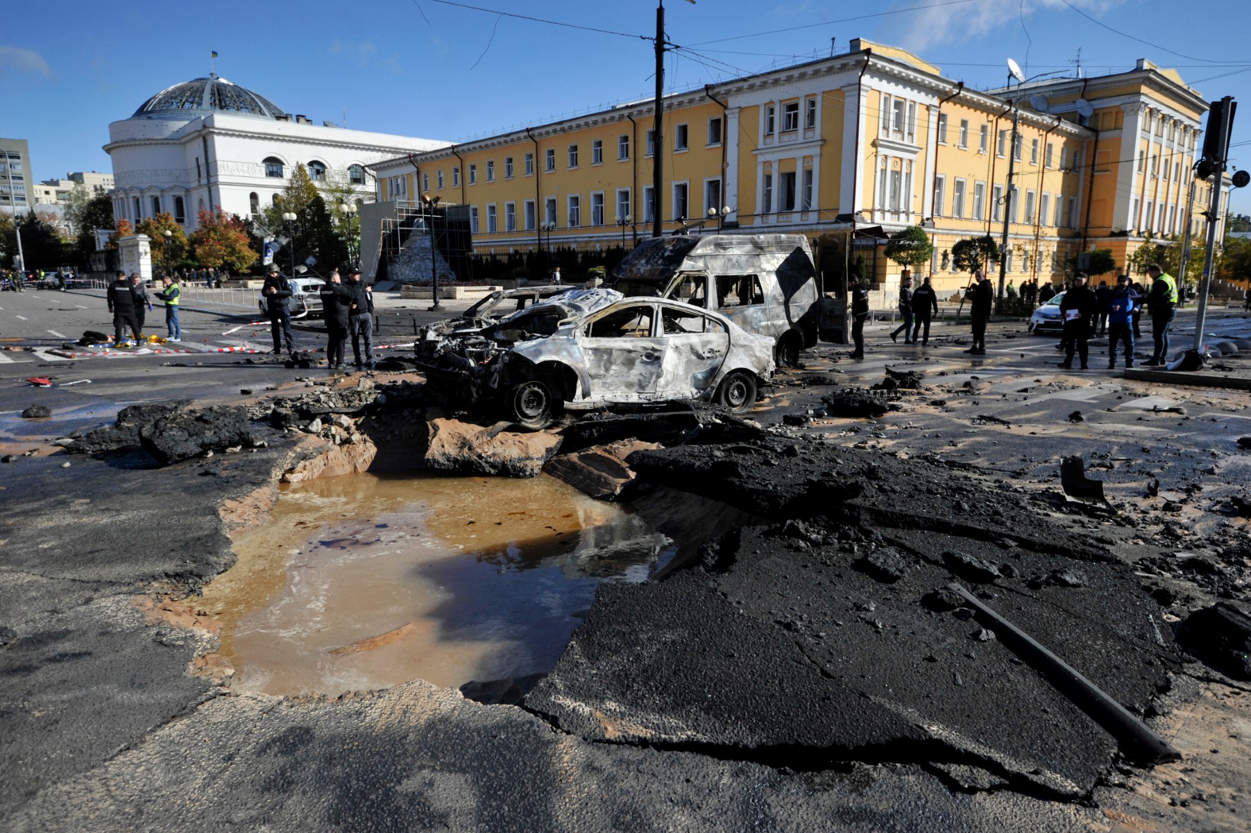 Frappes russes massives sur l'Ukraine, les Occidentaux dénonçent des attaques «aveugles»