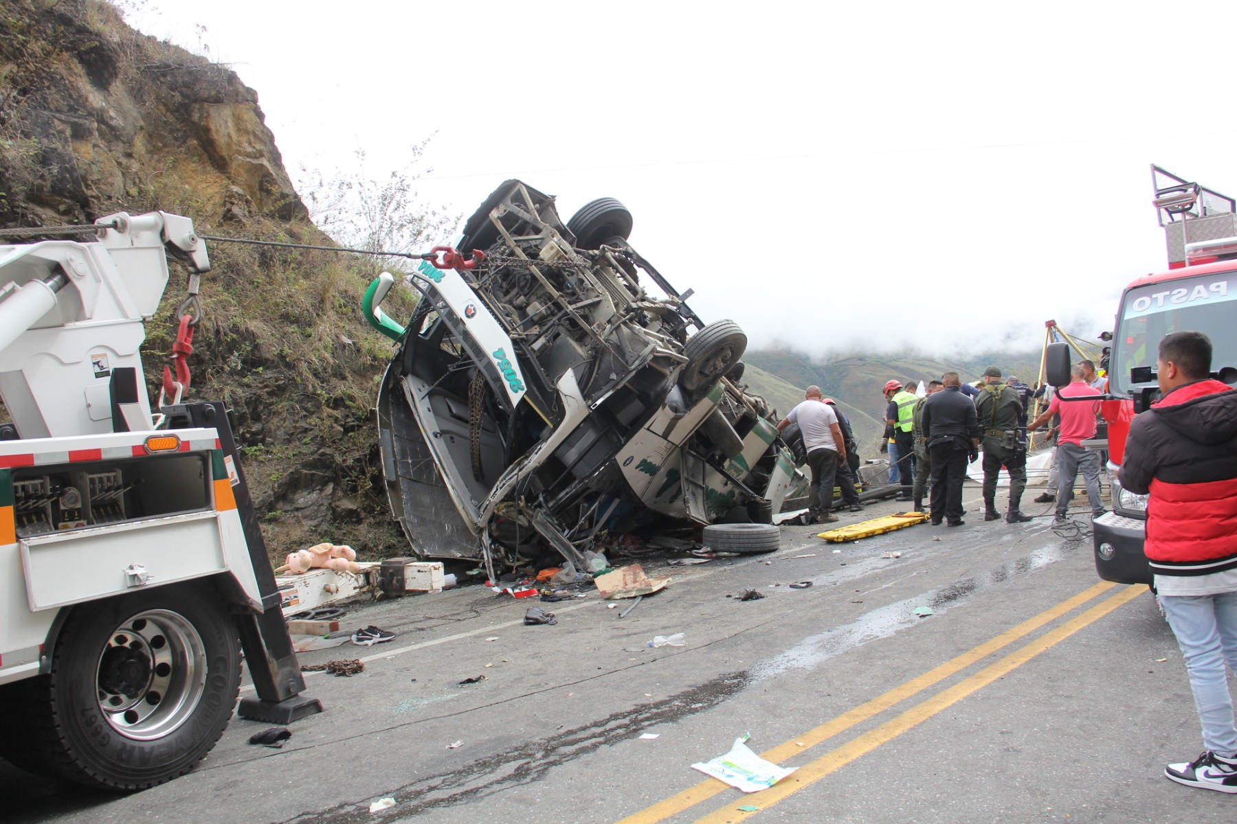 Colombie : au moins 20 morts dans un accident d'autocar