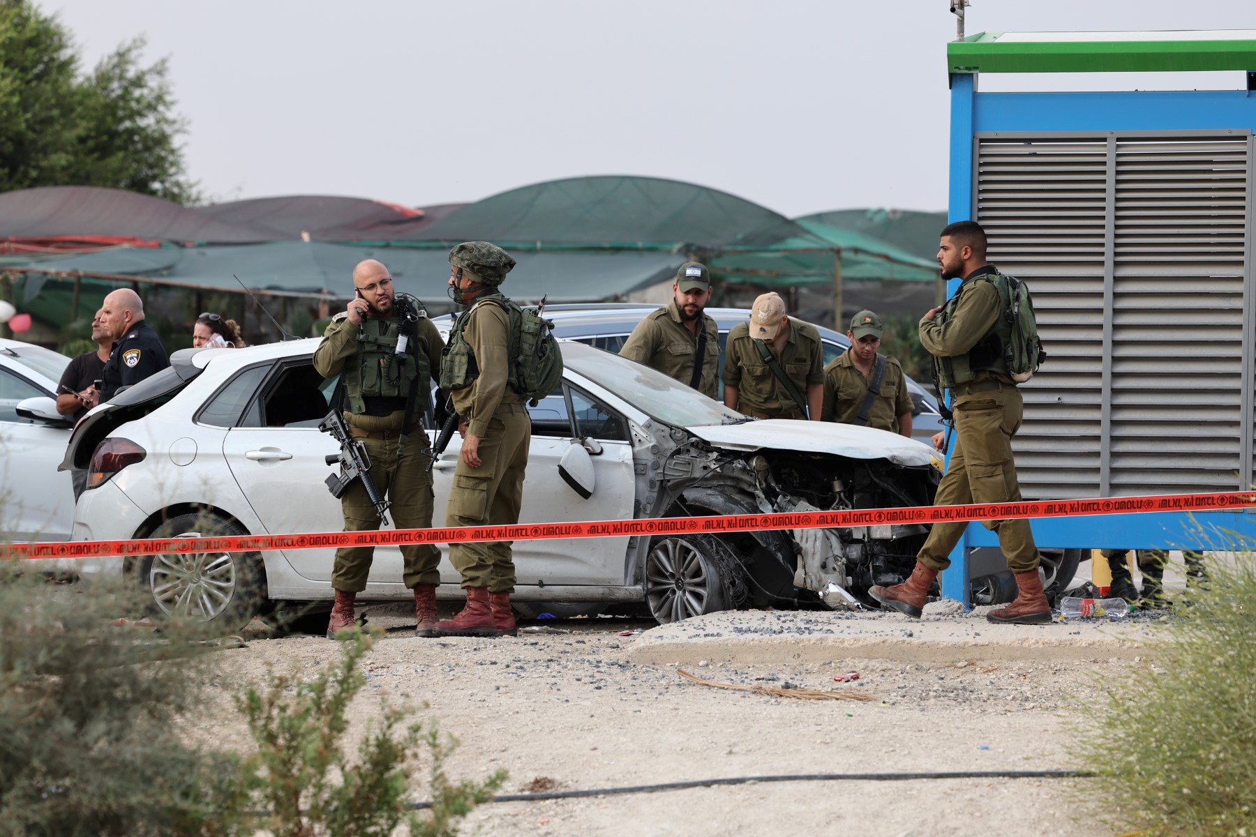 Attaque à la voiture bélier en Cisjordanie, l'assaillant tué