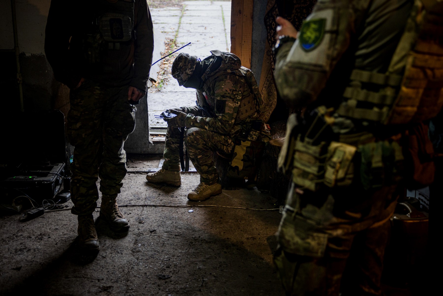 Des Ukrainiens qui voient l'espoir changer de camp près de Kherson