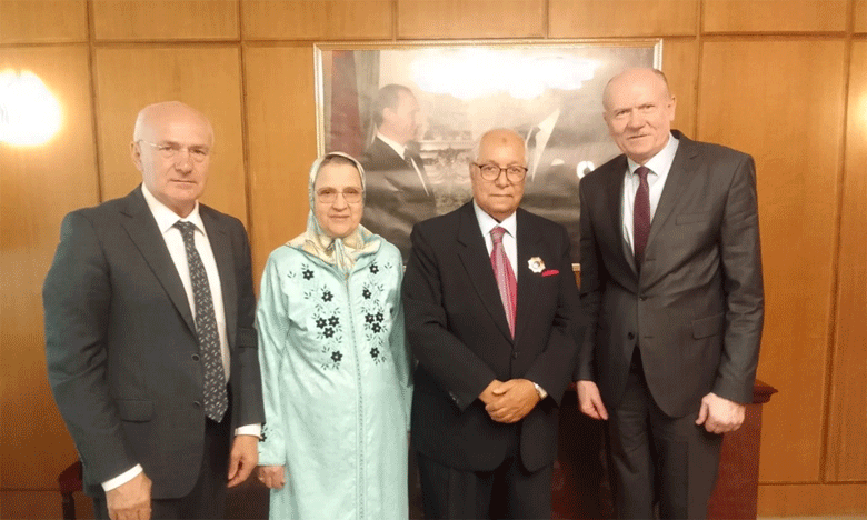 Abdelati Doghmi reçoit la médaille «Pour le renforcement de la coopération Maroc-Russie»