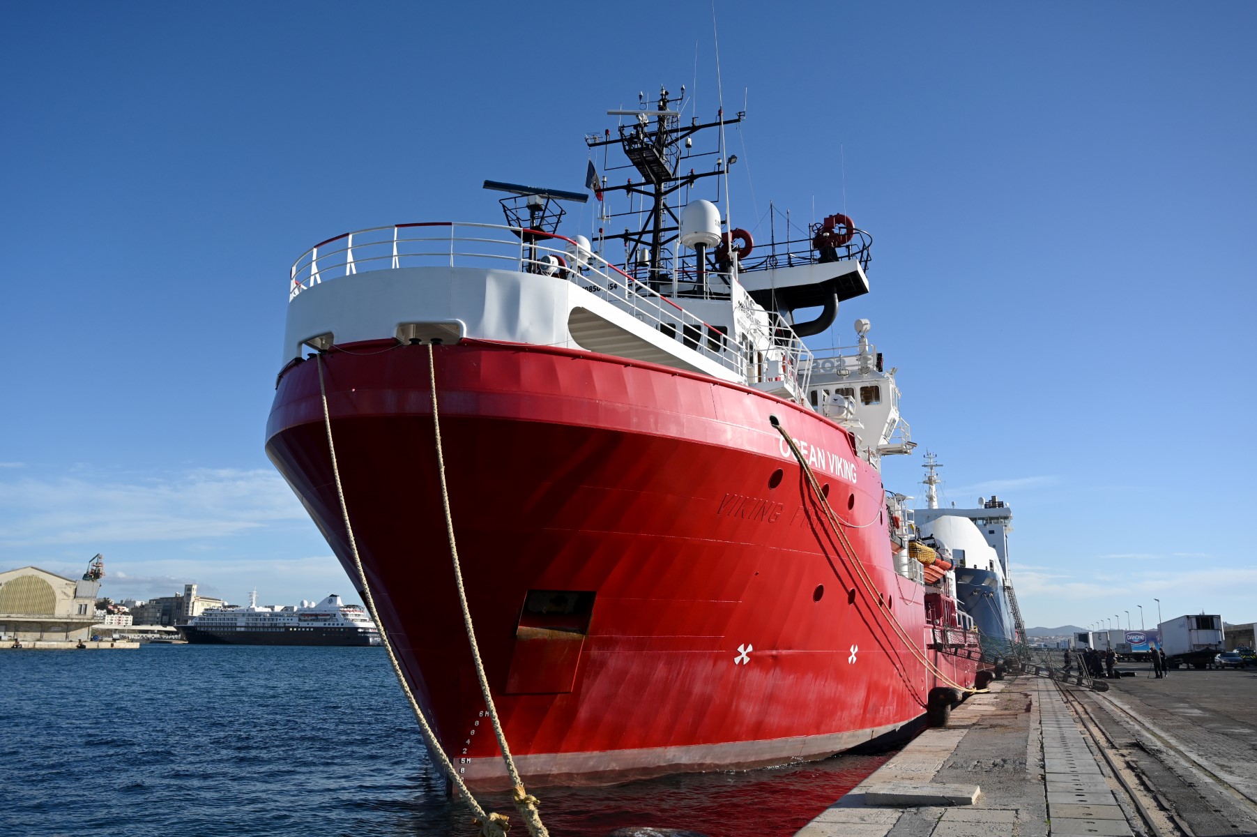 Plus de 70 migrants secourus par l'Ocean Viking en Méditerranée